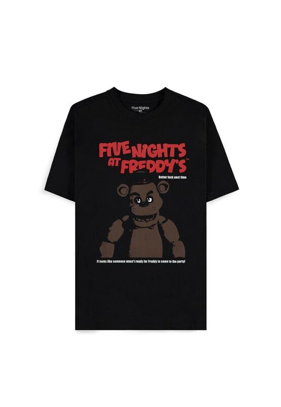 Five Nights At Freddy's - Gaming T-Shirt - Better Luck Next Time - S bis XXL - für Männer - Größe L - schwarz von Five Nights At Freddy's
