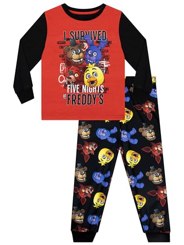 FIVE NIGHTS AT FREDDY'S Jungen FNAF Schlafanzug Rot 116 FIVE NIGHTS AT FREDDY'S Jungen FNAF Schlafanzug Rot 116 von Five Nights at Freddy's