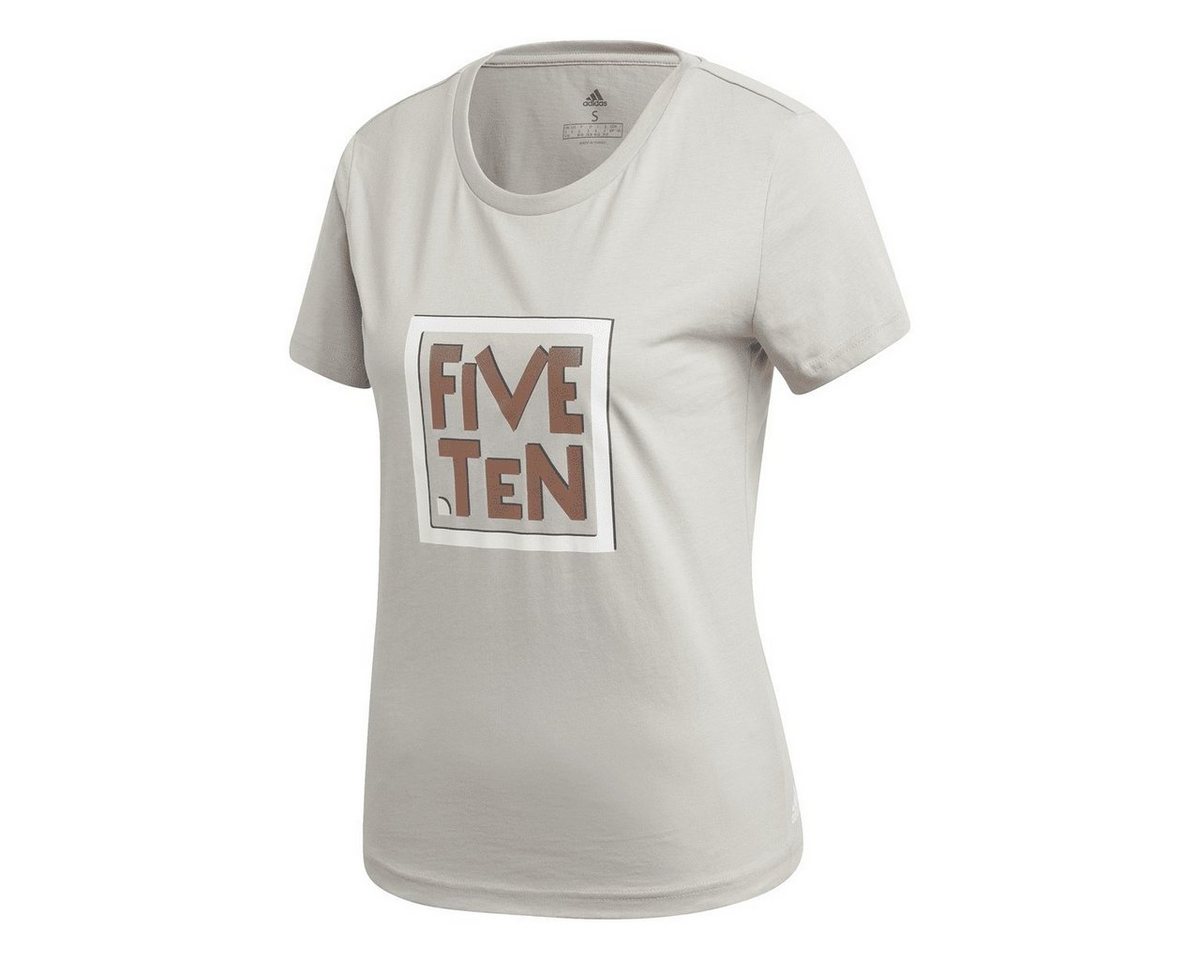 Five Ten T-Shirt T-Shirts Five Ten GFX T-Shirt - Damen - Beige/Braun XS (1-tlg) von Five Ten