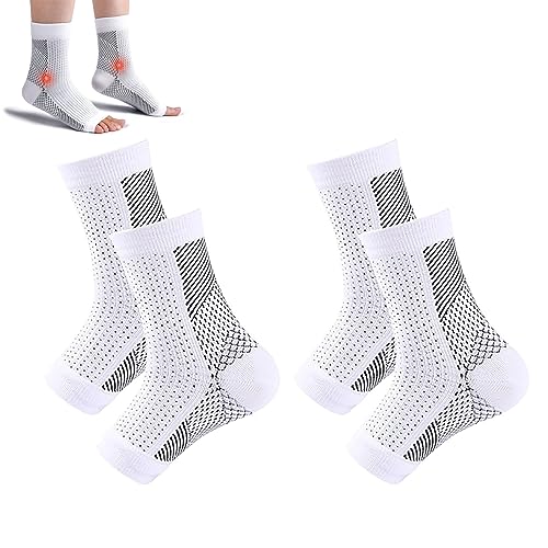 FiveMileBro Orthopädische kompressionssocken, plantar fasciitis socken für herren und damen, orthoback socken, orthopädische socken fußbandage für sport fitness von FiveMileBro