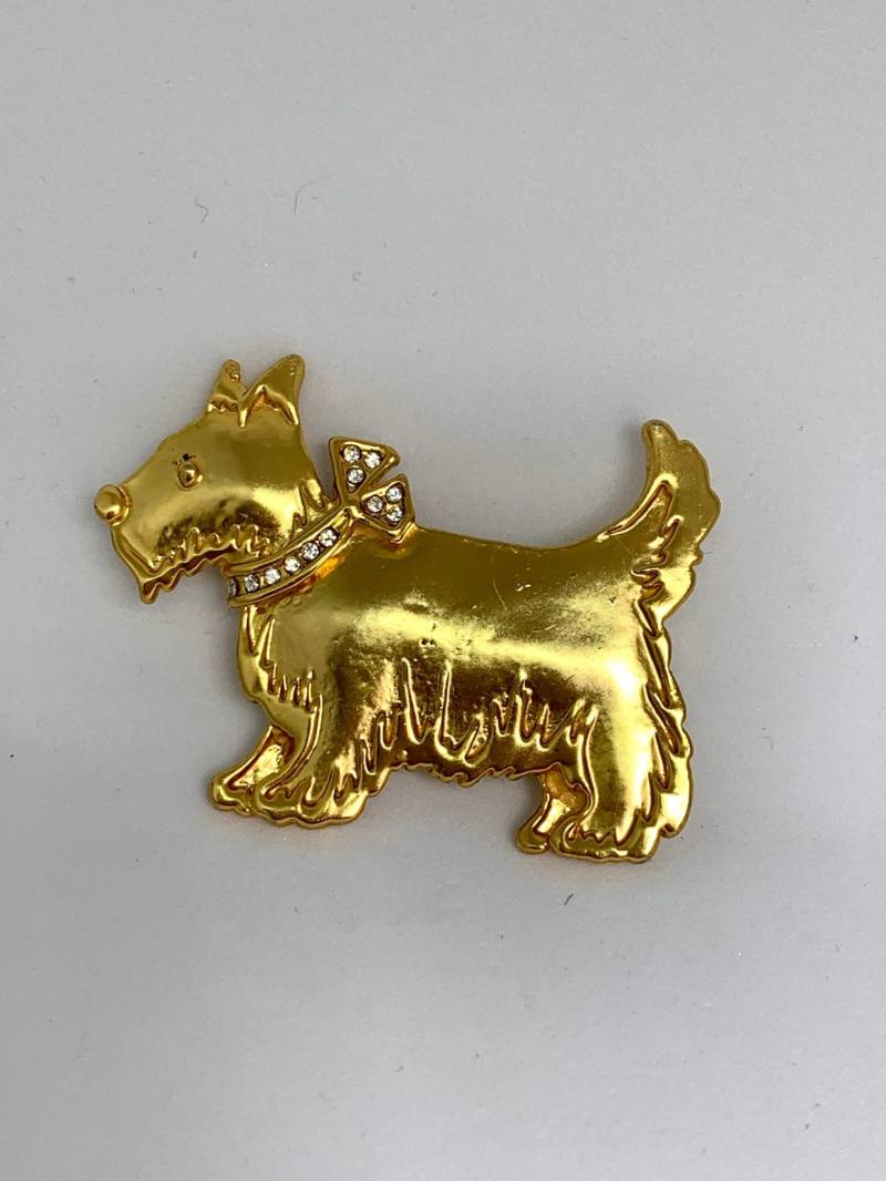 90Er Jahre Glam Scotty Hund Anstecknadel 90Er Jahre Glam Scotty Hund Anstecknadel von FivebunniesByMoxie