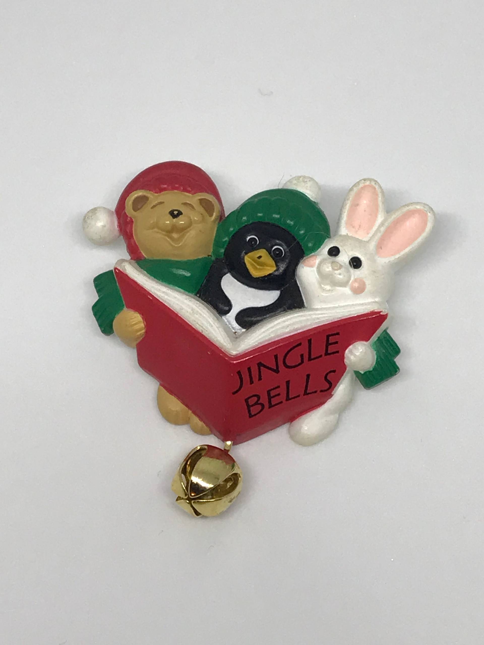 Entzückender Bär Pinguin Hase Critter Tier Choir Vintage Halmark Karten Weihnachten Urlaub Pin Entzückender Bär Pinguin Hase Critter Tier Choir Vintage Halmark Karten Weihnachten Urlaub Pin von FivebunniesByMoxie