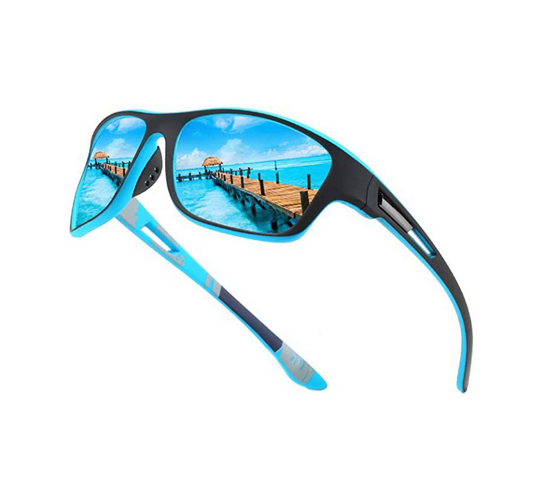 Fivejoy Sonnenbrille Polarisierte Sportbrille Sonnenbrille Herren fahrradbrille damen (1-St) für Autofahren Laufen Radfahren Angeln Golf Sonnenbrille von Fivejoy