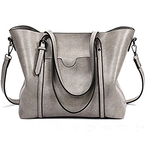 FiveloveTwo Frauen Wasserdichte Damen Umhängetasche Henkeltaschen Tasche Schultertasche Shopper Satchel Handtaschen Tote Shoulder Bag von FiveloveTwo