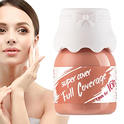 Concealer Makeup Vollständige Abdeckung - Face Concealer Make-up für Augenringe und unter den Augen,15 ml Color Concealer Leicht, geeignet für empfindliche Haut Fivetoo von Fivetoo