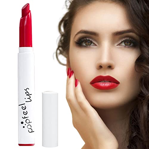 Velvet Lipgloss,Matter, langlebiger Lippenstift - Antihaft-Becher, nicht verblassendes, wasserdichtes Lipgloss-Matt-Lippenstift-Make-up-Set für Mädchen und Frauen Fivetoo von Fivetoo