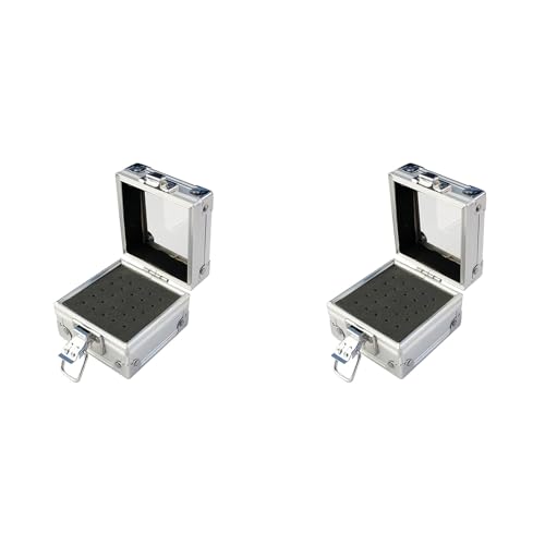 Fivetwofive 2X 25 Löcher Nagelbohrer Schleifbit Halter Box Display Aufbewahrungsbehälter Nagelpolierkopf Ständer Metall Organizer Fall Fivetwofive 2X 25 Löcher Nagelbohrer Schleifbit Halter Box Display Aufbewahrungsbehälter Nagelpolierkopf Ständer Metall Organizer Fall von Fivetwofive