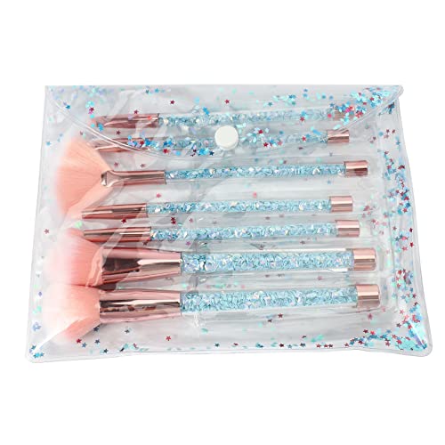 Fivetwofive 7 Stücke Diamant Glitter Make-Up Pinsel Set Shinny Foundation Blending Power Lidschatten Kosmetische Schönheit Bilden Tool Kit 1 von Fivetwofive
