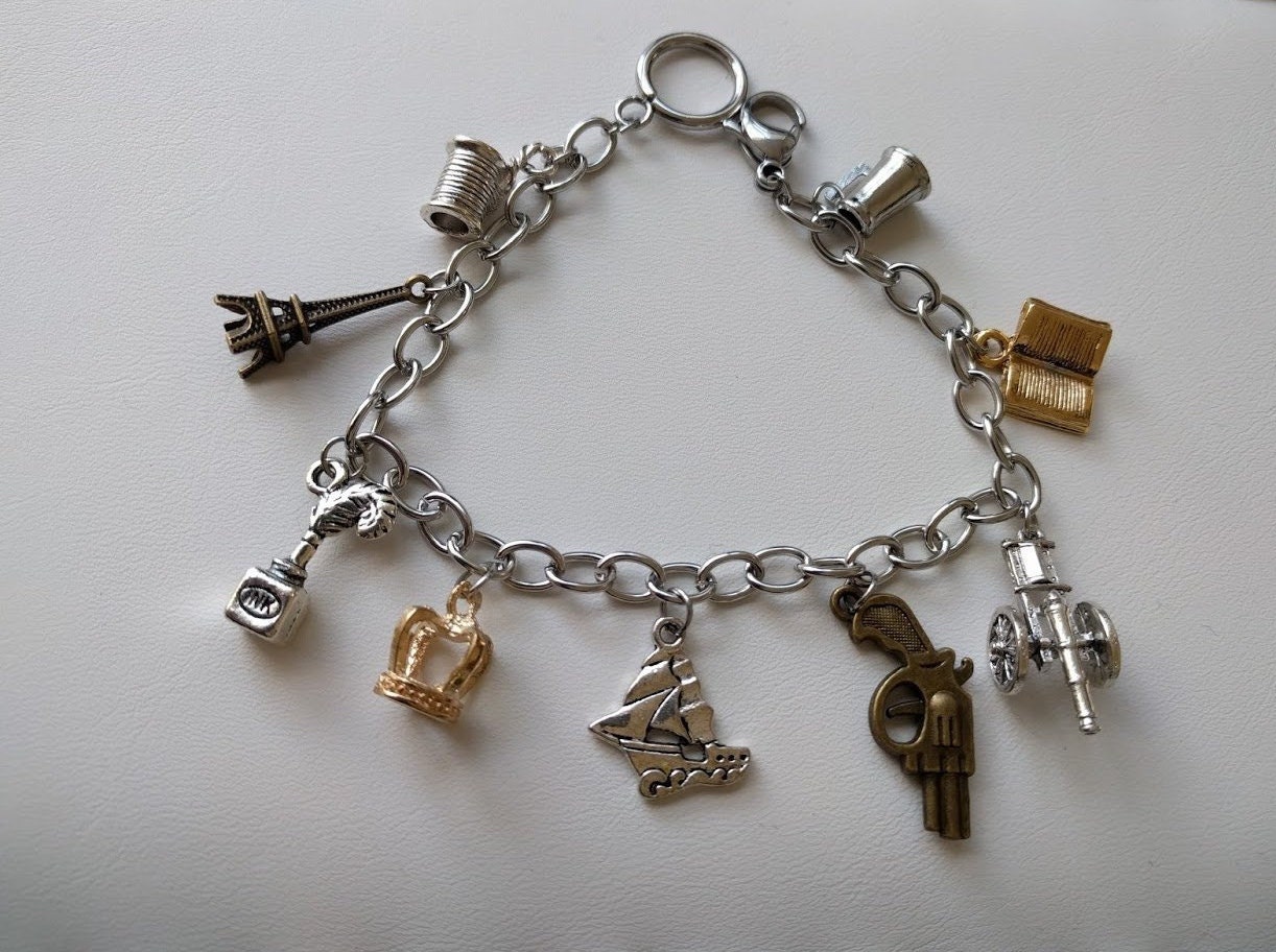 Hamilton Inspiriertes Charm Armband Hamilton Inspiriertes Charm Armband von FixationForest