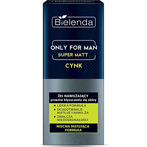 Moisturizing Anti-Shine Super Mat Face Gel For Men 50ml von Bielenda