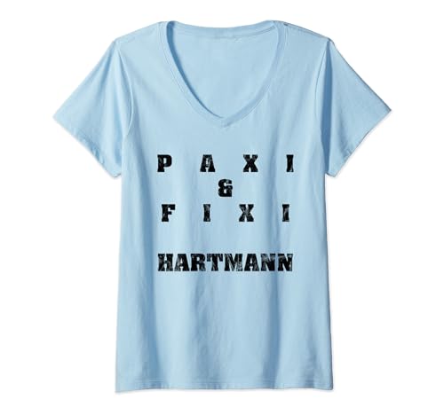 Damen Fixi Hartmann & Paxi T-Shirt mit V-Ausschnitt Damen Fixi Hartmann & Paxi T-Shirt mit V-Ausschnitt von Fixi Hartmann