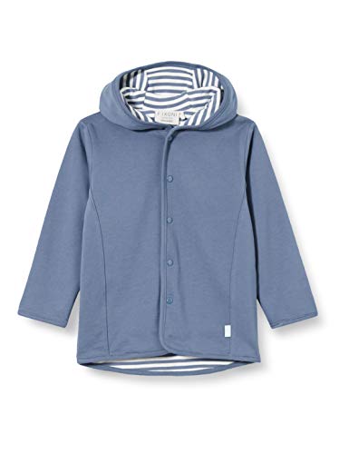 FIXONI Baby-Jungen Reversable Cardigan Wendejacke, China Blue, 50-56 von Fixoni