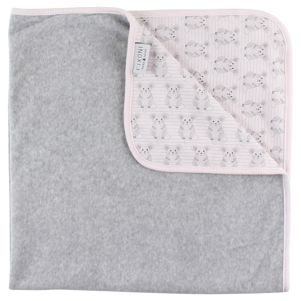Fixoni Baby Tagesdecke, Grow Blanket, SOFT ROSE von Fixoni