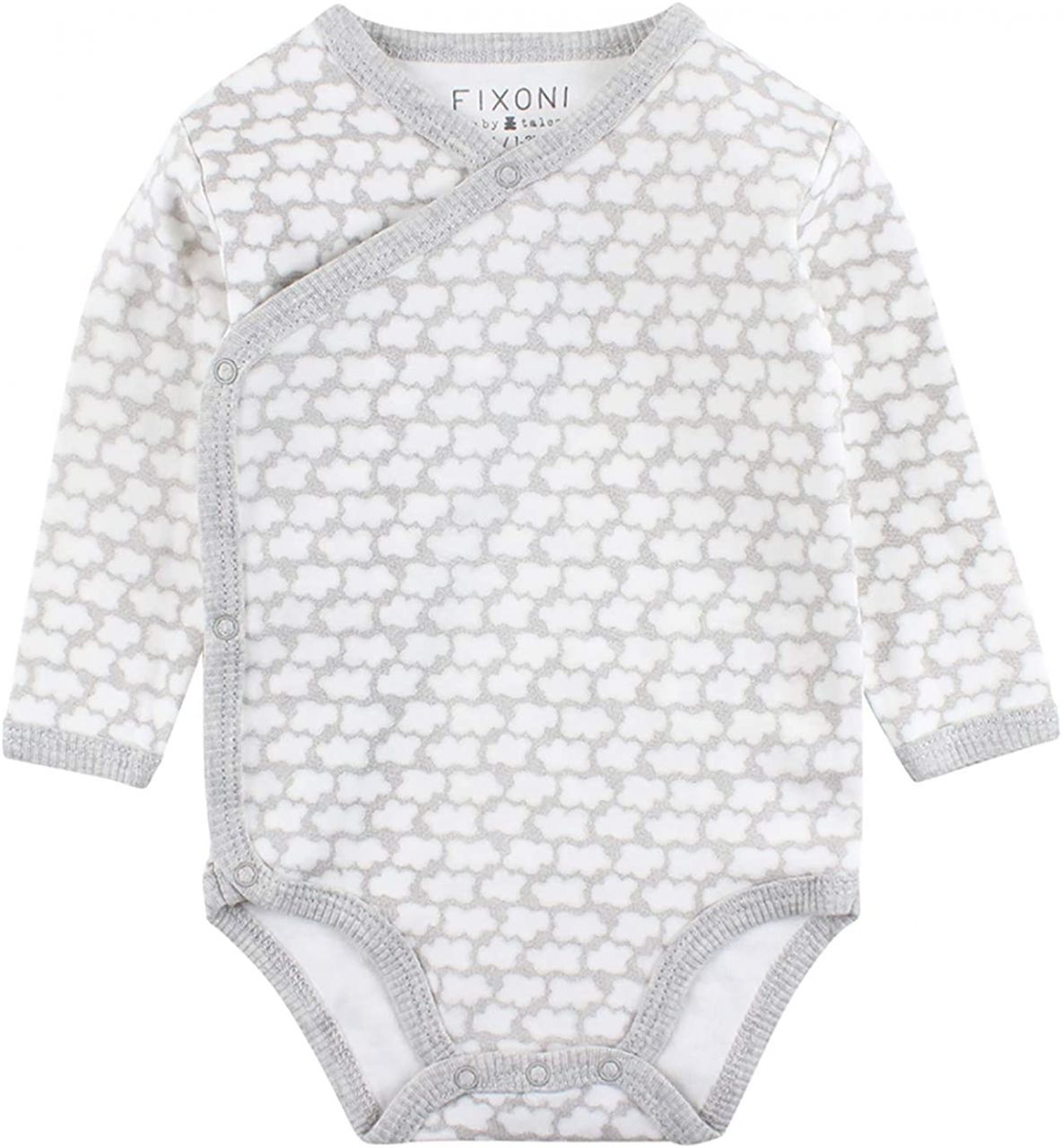 Fixoni Body Wickelbody grey melange von Fixoni