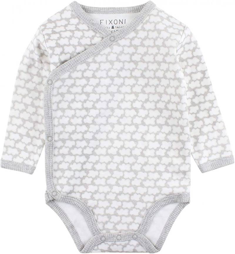 Fixoni Body Wickelbody grey melange von Fixoni