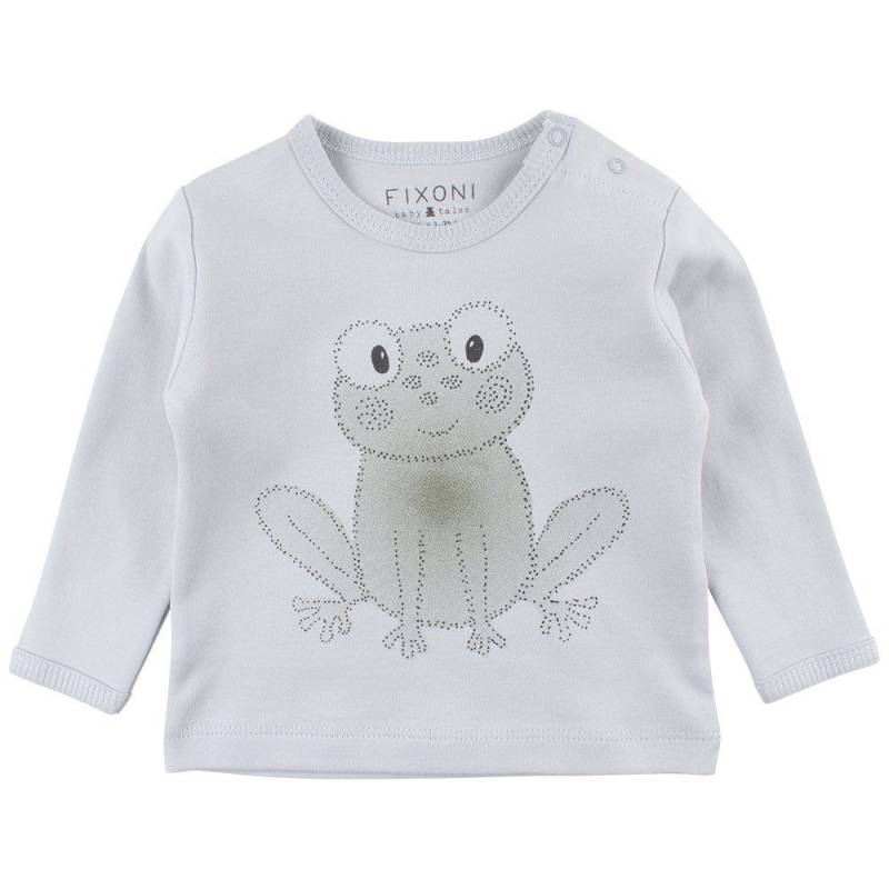 Fixoni Junge Grow Longsleeve Shirt hellblau von Fixoni