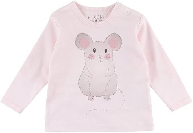 Fixoni Junge Grow Longsleeve Shirt rosa von Fixoni