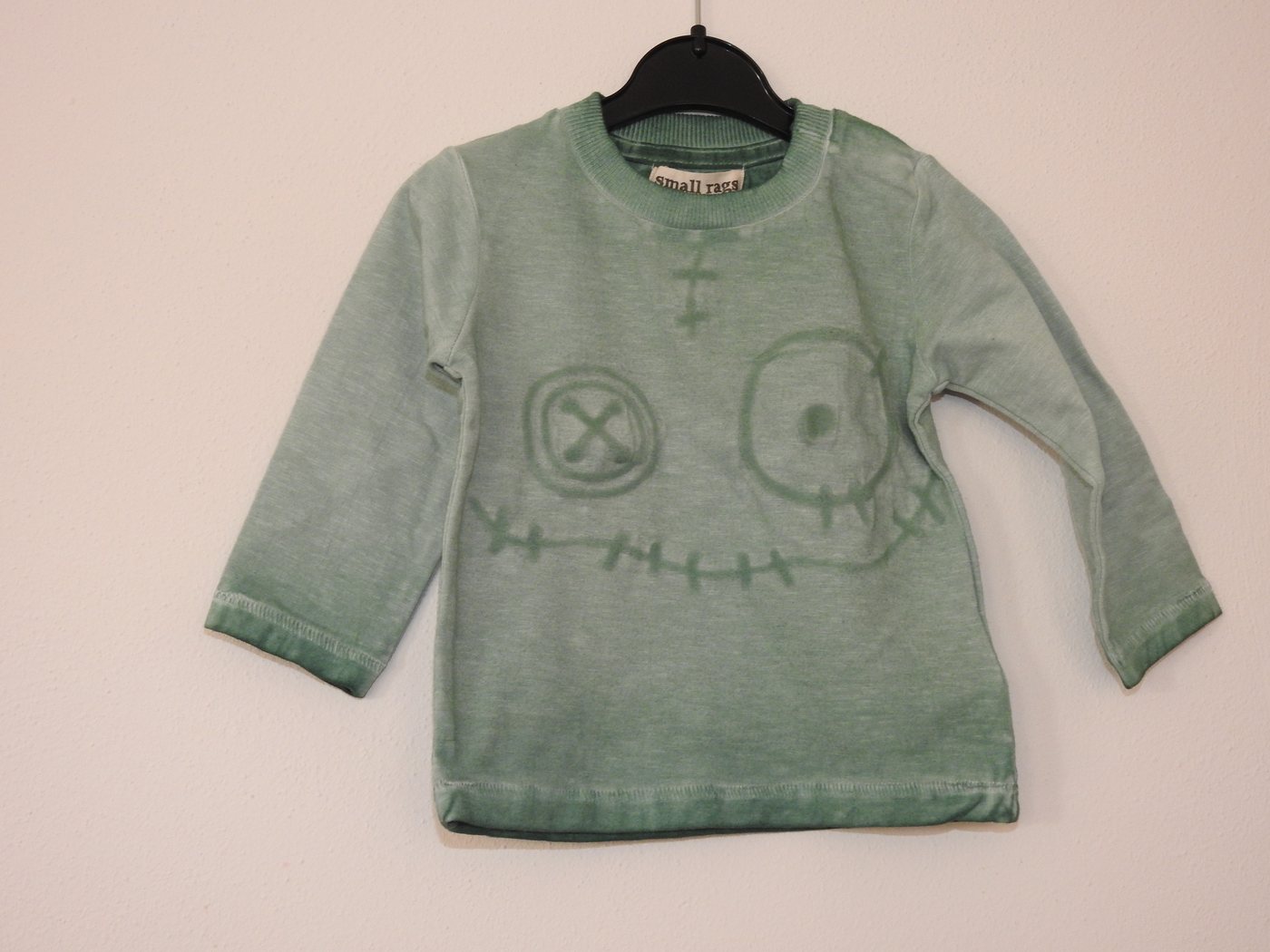 Fixoni Langarmshirt Small rags grün von Fixoni