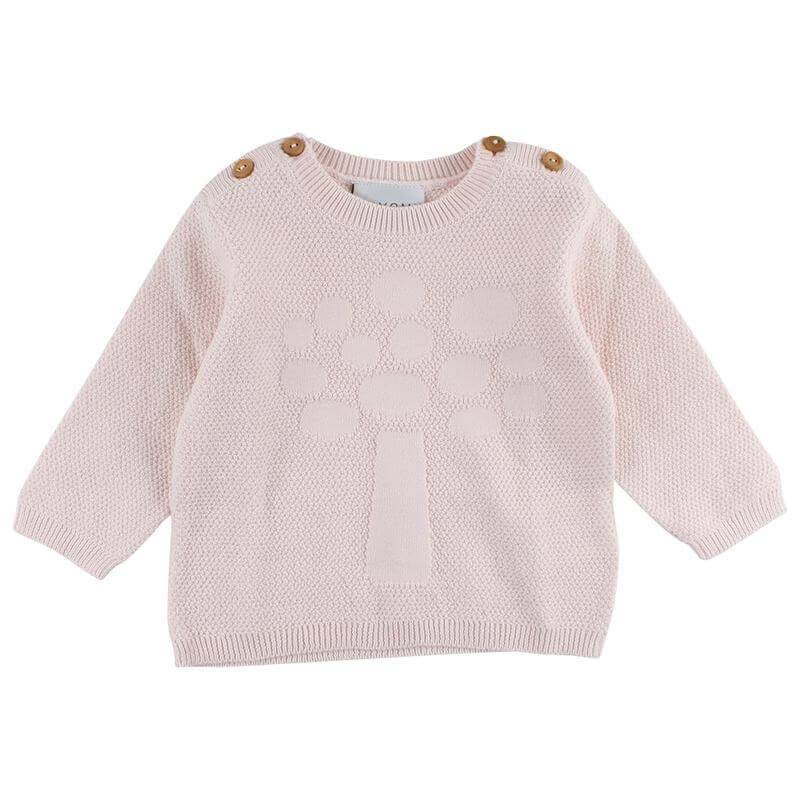 Fixoni Pullover rosa Strick von Fixoni
