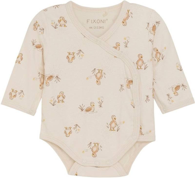 Fixoni Wickelbody Wrap Body LS AOP von Fixoni