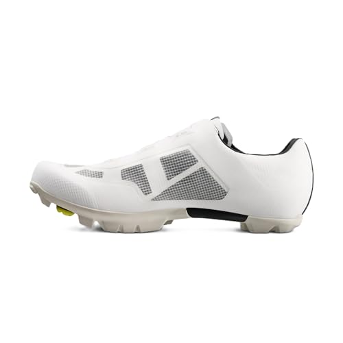 Fizik Herren Vento Proxy Wide Offroad Racing Carbon Schuhe, Weiss/opulenter Garten von Fizik