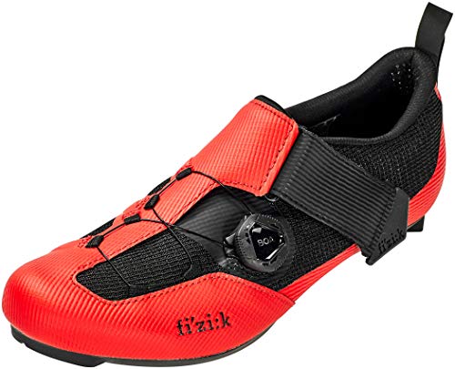 Fizik Transiro Infinito R3 Triathlonschuhe rot/schwarz von Fizik