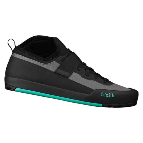 Fizik Unisex Gravita Tensor Flach Fahrradschuhe, Grau Aqua von Fizik