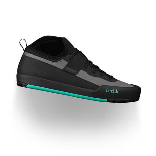 Fizik Unisex Gravita Tensor Flach Fahrradschuhe, Grau Aqua von Fizik