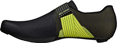 Fizik Unisex Stabilita Carbon Fahrradschuhe, Schwarz Gelb Fluo von Fizik