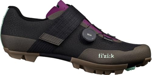 Fizik Vento Ferox Carbon Clip In Fahrradschuhe, Schlamm/Traube, 47 EU von Fizik
