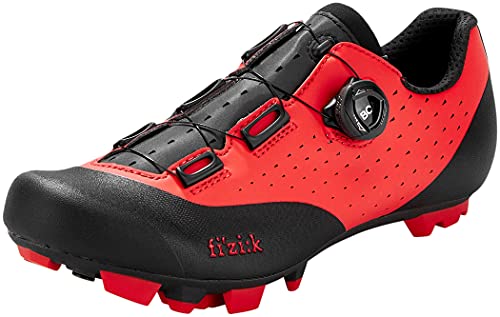 Fizik Unisex X3 Vento Overcurve Fahrradschuhe, rot/schwarz, 42 EU von Fizik