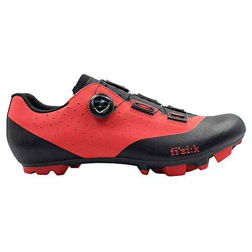 Fizik Unisex Vento Overcurve X3 Fahrradschuhe, rot/schwarz, 42 EU von Fizik
