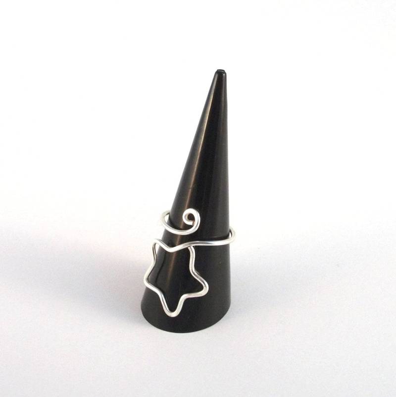 Sternschnuppe Daumen Ring - Massiv Sterling Silber Statement Schmuck Sternschnuppe Daumen Ring - Massiv Sterling Silber Statement Schmuck von FizzCatCreations