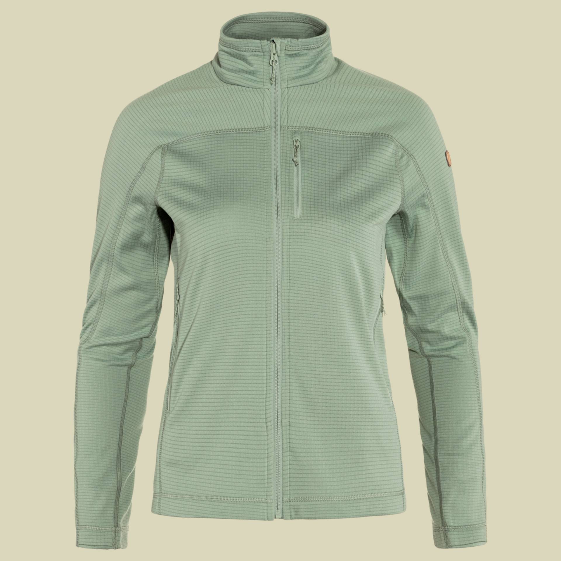 Abisko Lite Fleece Jacket Women Größe M  Farbe misty green von Fjällräven