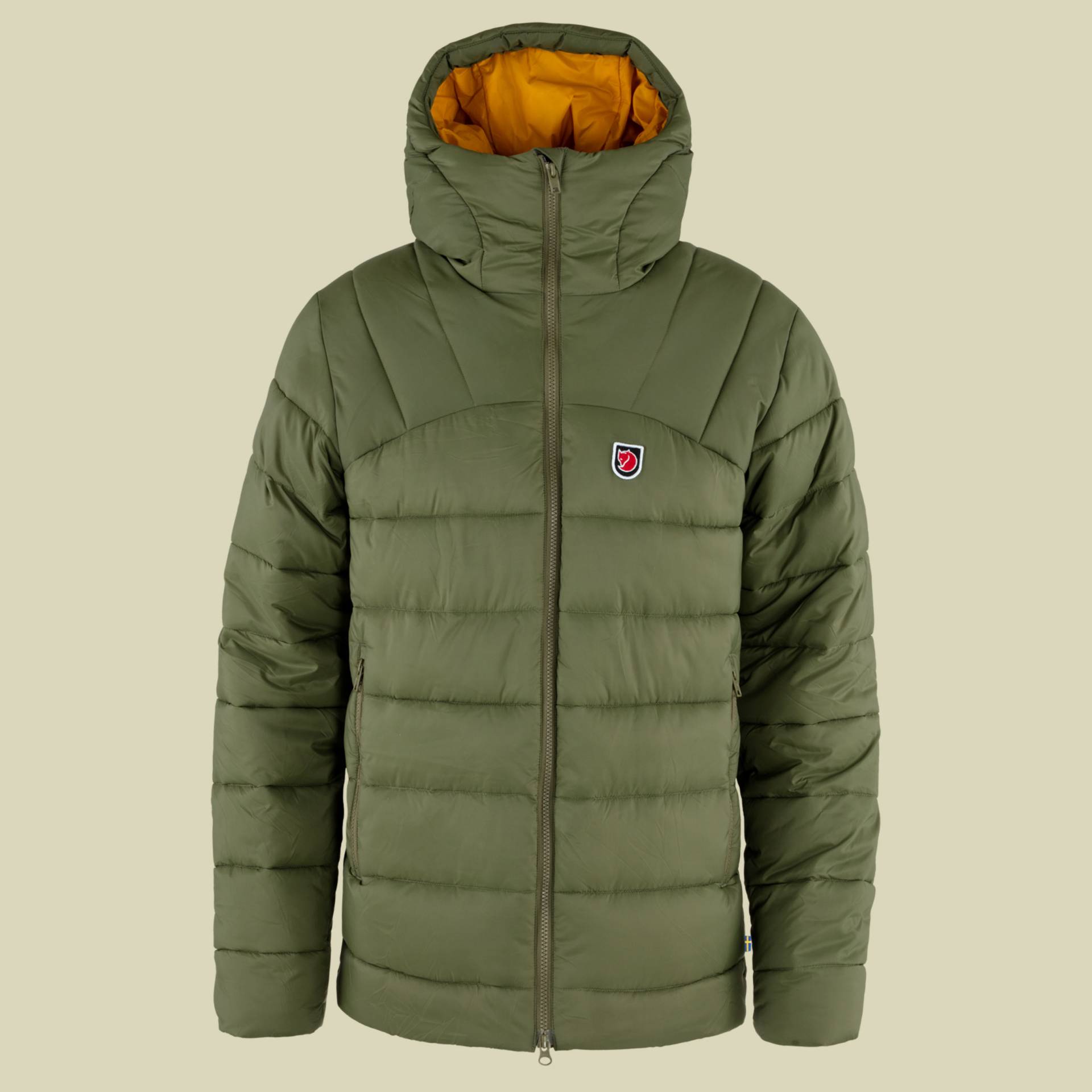 Expedition Mid Winter Jacket Men L grün - green-mustard yellow von Fjällräven