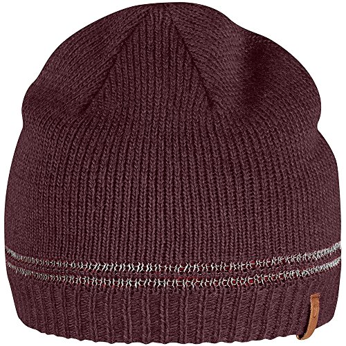 FJÄLLRÄVEN Kids Kiruna Beanie - Dark Garnet von Fjällräven