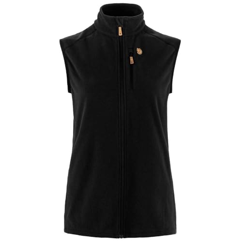 Fjällräven Damen Övik Lite Vest Fleece Weste, Black, M von Fjällräven