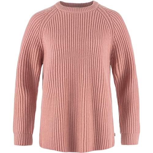 Fjällräven Damen Övik Rib Sweatshirt, Dusty Rose, S von Fjällräven