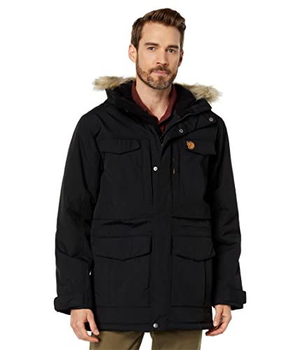 Fjällräven Herren Nuuk Parka, Black, M von Fjällräven