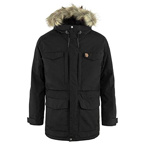 Fjällräven Herren Nuuk Parka, Black, M von Fjällräven