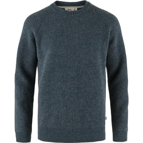 Fjällräven Herren Övik Rib Sweatshirt, Navy, XL von Fjällräven