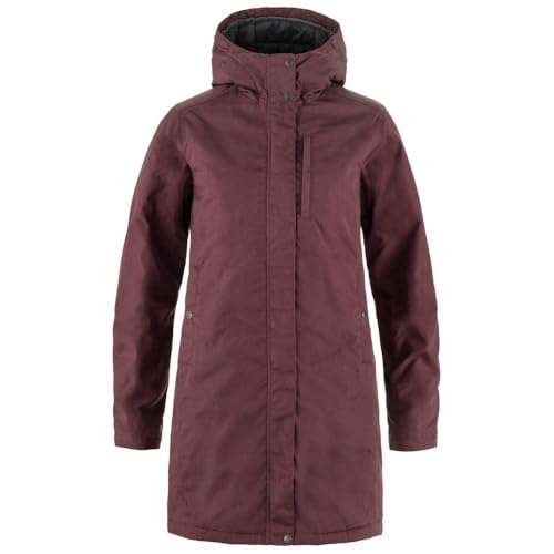 Fjällräven Damen Kiruna Padded Parka, Port, M von Fjällräven