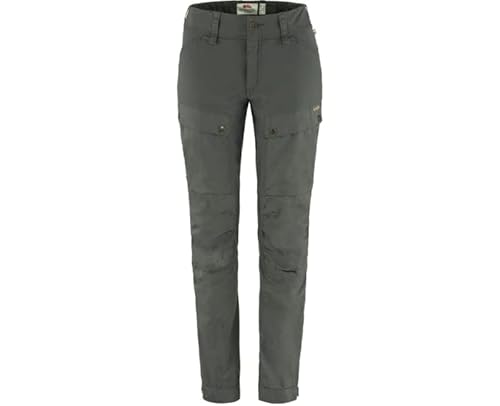 FJALLRAVEN Damen Keb Trousers Curved W Short, Basalt, 44 von Fjällräven