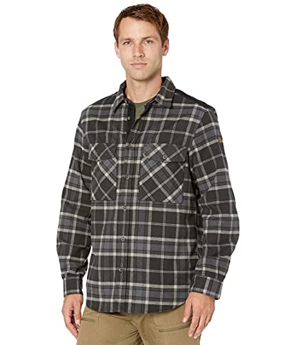 FJALLRAVEN Herren Övik Twill Shirt M Langarm-Hemd, Schwarz, S von Fjällräven