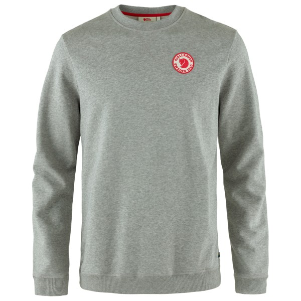 Fjällräven - 1960 Logo Badge Sweater - Pullover Gr XS grau von Fjällräven