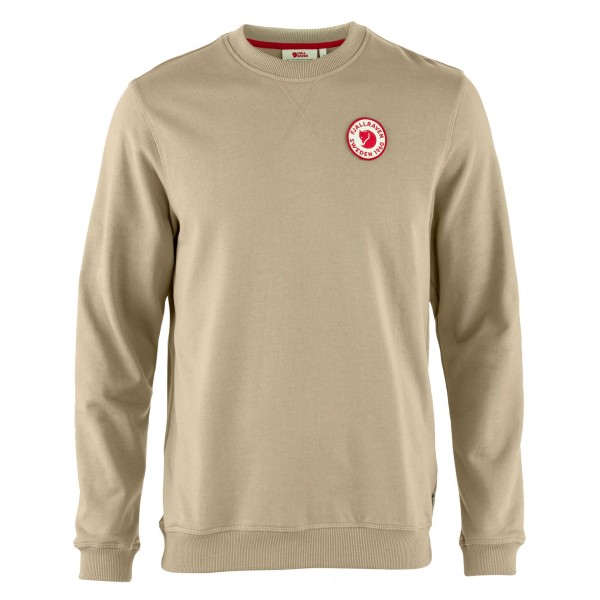 Fjällräven - 1960 Logo Badge Sweater - Pullover Gr XXL beige von Fjällräven