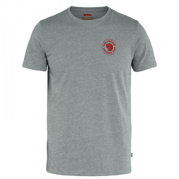 Fjällräven - 1960 Logo T-Shirt - T-Shirt Gr L grau von Fjällräven