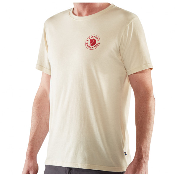 Fjällräven - 1960 Logo T-Shirt - T-Shirt Gr M beige von Fjällräven