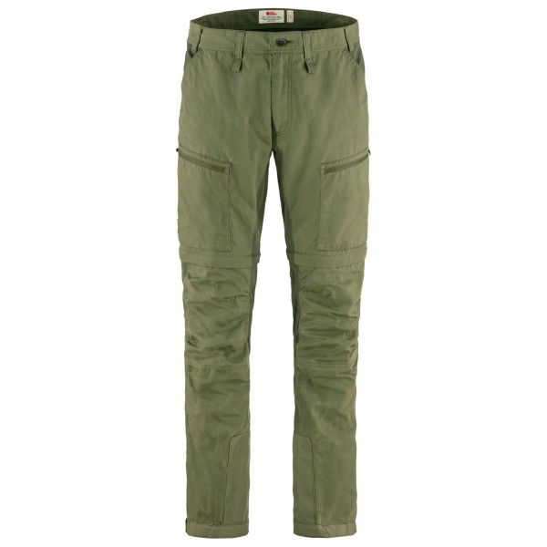 Fjällräven - Abisko Lite Trekking Zip-Off Trousers - Trekkinghose Gr 50 - Regular oliv von Fjällräven