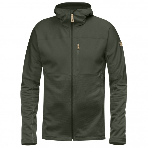 Fjällräven - Abisko Trail Fleece - Fleecejacke Gr L oliv von Fjällräven